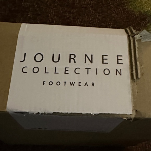 Journee Collection Gray Lace-Up Boots - Picture 9 of 9